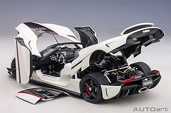 Amazon.co.jp: AUTOart 1/18 ケーニグセグ レゲーラ ホワイト